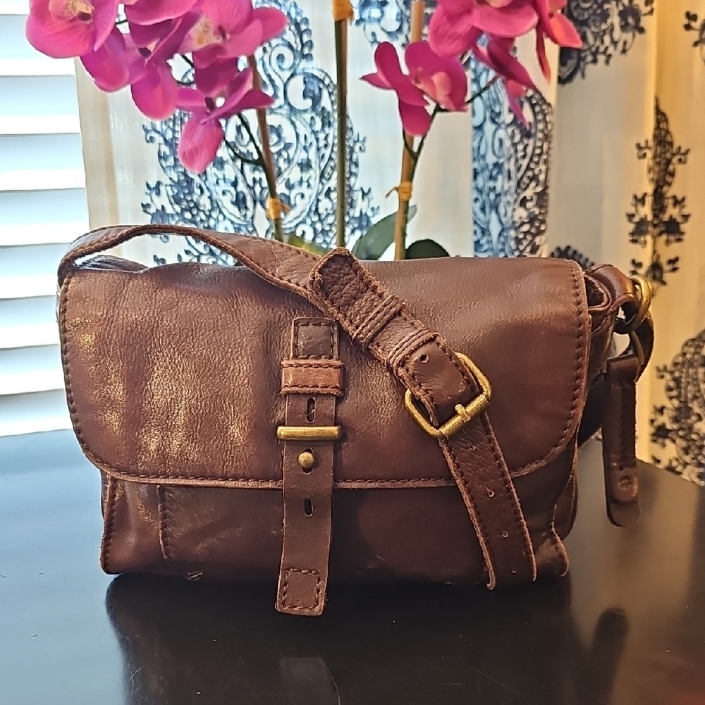 Lucky Brand Leather Shoulder Bag